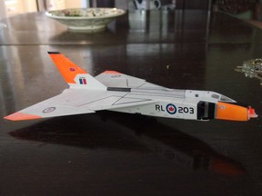 This incomplete original model of the Avro Arrow will be worth about $100