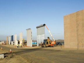 Ground views of different Border Wall Prototypes as they take shape during the Wall Prototype Construction Project near the Otay Mesa Port of Entry.



Photo by: Mani Albrecht