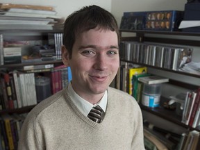 Gabor Lukacs is seen at home in Halifax on Thursday, Jan. 23, 2014. The Supreme Court of Canada says a federal transportation watchdog was too hasty in dismissing a consumer advocate's complaint on behalf of obese airline passengers.