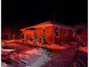 Scott Stilborn tweet Ottawa Fire on scene of a Working Fire at 3850 Carp Road in the Village of Carp.