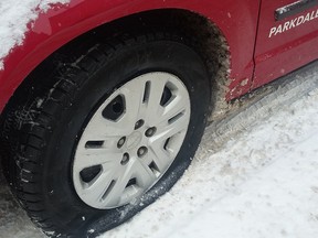 The tires of the Parkdale Food Centre's truck were slashed.