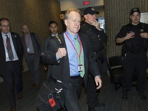 Canada's chief NAFTA negotiator Steve Verheul arrives on the second day of talks during the sixth round of the North American Free Trade Agreement in Montreal, Wednesday , January 24, 2018.