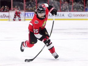 Senators defenceman Erik Karlsson