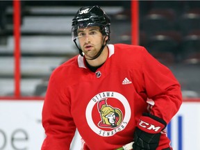 Colin White skated with the Senators in practice earlier this season, but hadn't played an NHL regular-season game before lining up against the Lightning on Saturday night. Jean Levac/Postmedia