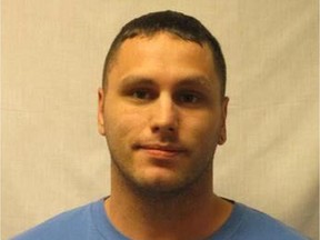 Police say Kyle Keon, serving a two-year sentence on drug and weapons charges, is unlawfully at large but is known to frequent the Ottawa, Renfrew and Pembroke areas. OPP