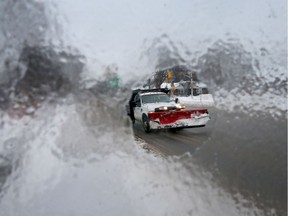 Freezing rain is expected Monday night into Tuesday morning.