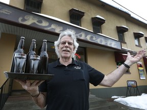 Dave 'Dewie' Dewan, 63, worked his last shift as a server one day this week, just shy of 45 years after he first began hauling beer and meatball sandwiches at The Prescott tavern and restaurant.