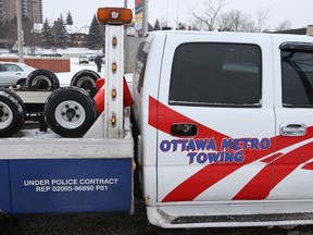 Two Ottawa-based Metro towing companies are named as defendants in a lawsuit by competitor Gervais Motors, which also accuses the City of Ottawa of not stopping alleged collusion on towing contracts.