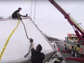 The Discovery series Heavy Rescue: 401 shows Herb's towing in action.