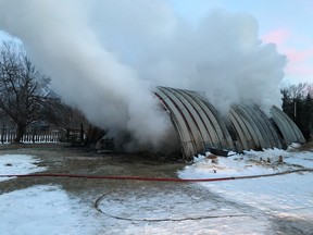 A number of pets died in the blaze.