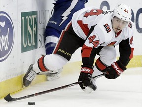 Senators centre Jean-Gabriel Pageau appears to be a popular target for trade speculation, but it's unlikely he's going anywhere.