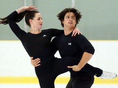 Olympic champions Tessa Virtue and Scott Moir at the Hershey Centre in Mississauga on Wednesday August 30, 2017. Dave Abel/Toronto Sun/Postmedia Network