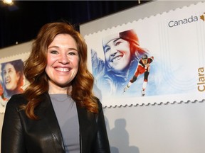 Olympic speed skater and cyclist Clara Hughes, above, has been a longtime spokesperson for 'Bell Let's Talk' and an advocate on behalf of those struggling with mental health issues. But now it's time to move beyond talk, says Hilary Thomson.