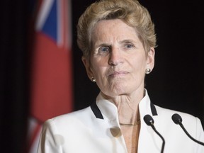 Ontario Premier Kathleen Wynne.