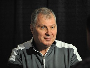 CFL commissioner Randy Ambrosie was in Ottawa on Friday as part of his current cross-country tour. Scott Rowed/CFL