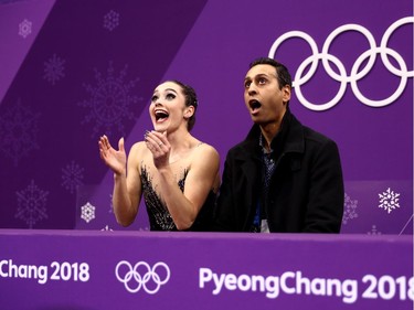 Kaetlyn Osmond of Canada reacts after competing during the Ladies Single Skating Free Skating on day fourteen of the PyeongChang 2018 Winter Olympic Games at Gangneung Ice Arena on February 23, 2018 in Gangneung, South Korea.