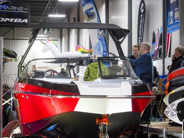 The Ottawa Boat Show was held at the EY Centre Sunday Feb. 25, 2018.   Ashley Fraser/Postmedia