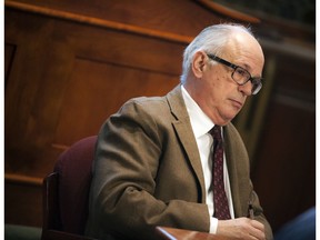 Councillor Doug Black during the Carleton Place council meeting Tuesday March 7, 2017.  Photos by Ashley Fraser/Postmedia