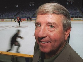 1996 file photo:  Then-owner of the Ottawa 67's Earl Montagano