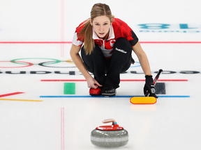 The Canadians beat South Korea 7-3 on Sunday morning at the Gangneung Curling Centre to finish the Olympic round robin in first place with a 6-1 record.