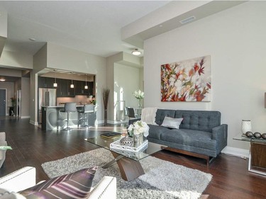 Overlooking the Rideau River on Range Road in Sandy Hill, The Balmoral rental building offers all the amenities of a high-end condo.