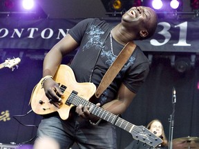 Vieux Farka Toure during the Edmonton Folk Festival in 2010.