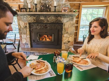 Wheeler’s Pancake House is one of many places to enjoy Lanark County’s award-winning maple syrups.