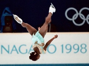 Surya Bonaly turned heads with her illegal backflip at the 1998 Nagano Games.