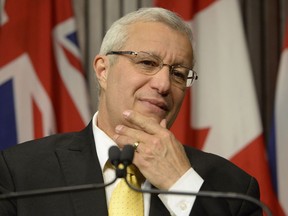 Ontario PC party interim leader Vic Fedeli