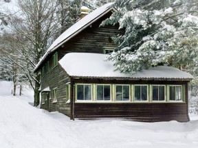 A cottage floor above a crawl space should be insulated in a way that prevents animals from taking up residence.