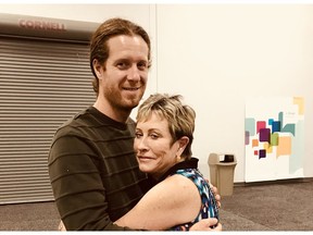 Ryan Parent and his mother, Ellen Parent, in the fall of 2017.