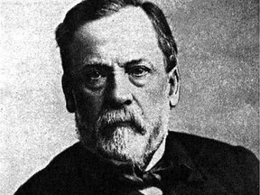 Chemist and bacteriologist Louis Pasteur, who originated the heat process known as pasteurization.