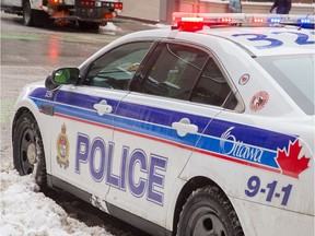 Ottawa police cruiser.