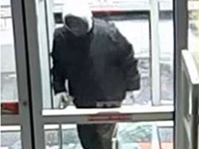 Ottawa police are seeking public assistance to locate a suspect in a commercial break-and-enter Saturday on Innes Road.