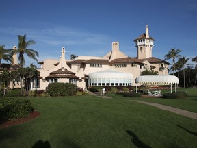 FILE - In this Dec. 24, 2017, file photo, President Donald Trump's Mar-a-Lago estate is seen in Palm Beach, Fla.