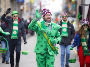 No parking on Bank Street for Saturday's St. Patrick's Day parade.