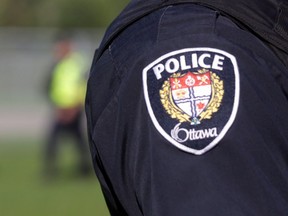 Booth and Eddy streets across the Ottawa River have been temporarily closed Wednesday night due to debris blown onto the bridge by high winds.