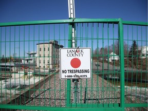 Lanark County Council had planned to allow snowmobiles and ATVs to use a multi-use trail on the old CP line through town, including crossing the disused railway bridge.