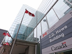 C.D. Howe building at 235 Queen St building in Ottawa, March 29, 2018. Immigration, Refugees and Citizenship Canada is inside.