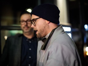 LONDON, ENGLAND - MARCH 20: Cambridge Analytica whistleblower Christopher Wylie arrives for an event at the Frontline Club on March 20, 2018 in London, England. British authorities are seeking a court order to search the offices of the data mining and political consulting firm Cambridge Analytica. The company allegedly used the information of 50 million Facebook users in order to influence the 2016 US Presidential election.