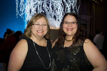 Monique Patterson, VP of nursing with St. Patrick’s Home, and Kathy Thompson, manager of recreation and volunteer services.