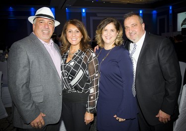 From left, Frank Napolitano, Cathy Napolitano, Lilly Mariano and Frank Mariano.