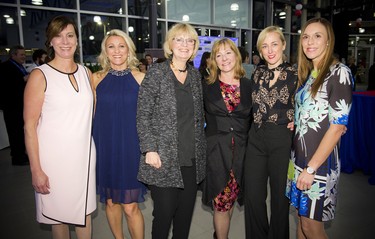 Among this year’s finalists are, from left, Cathy Hay, Anna Belanger, Kelly Stone, Linda Eagen, Carley Schelck and Donna Baker.