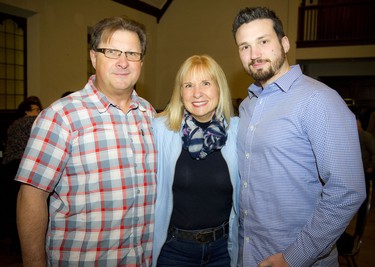 Tim Hanley, Susan Scott and Susan’s son Graham Scott.