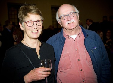 Perth-based landscape artist Barb Sohn and Tony Cote.