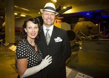 Sheri Marshall-Stobo and Ben Stobo made the trek up from Brockville and were dressed for a night of dancing.