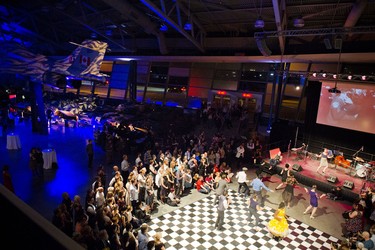 Ottawa SwingFest was held in the LeBreton Gallery of the Canadian War Museum.