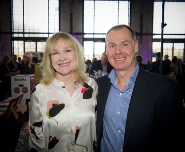 John Lindsay, vice-president and senior investment counsellor with presenting sponsor BMO Wealth Management, with his wife, Gail.