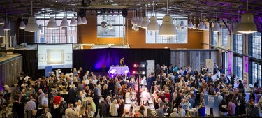 A Taste for Hope was held in the beautiful Horticulture Building at Lansdowne Park.