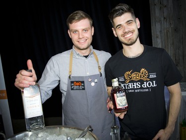 Stuart Thornley and Jesse Baillie of Top Shelf Distillers.